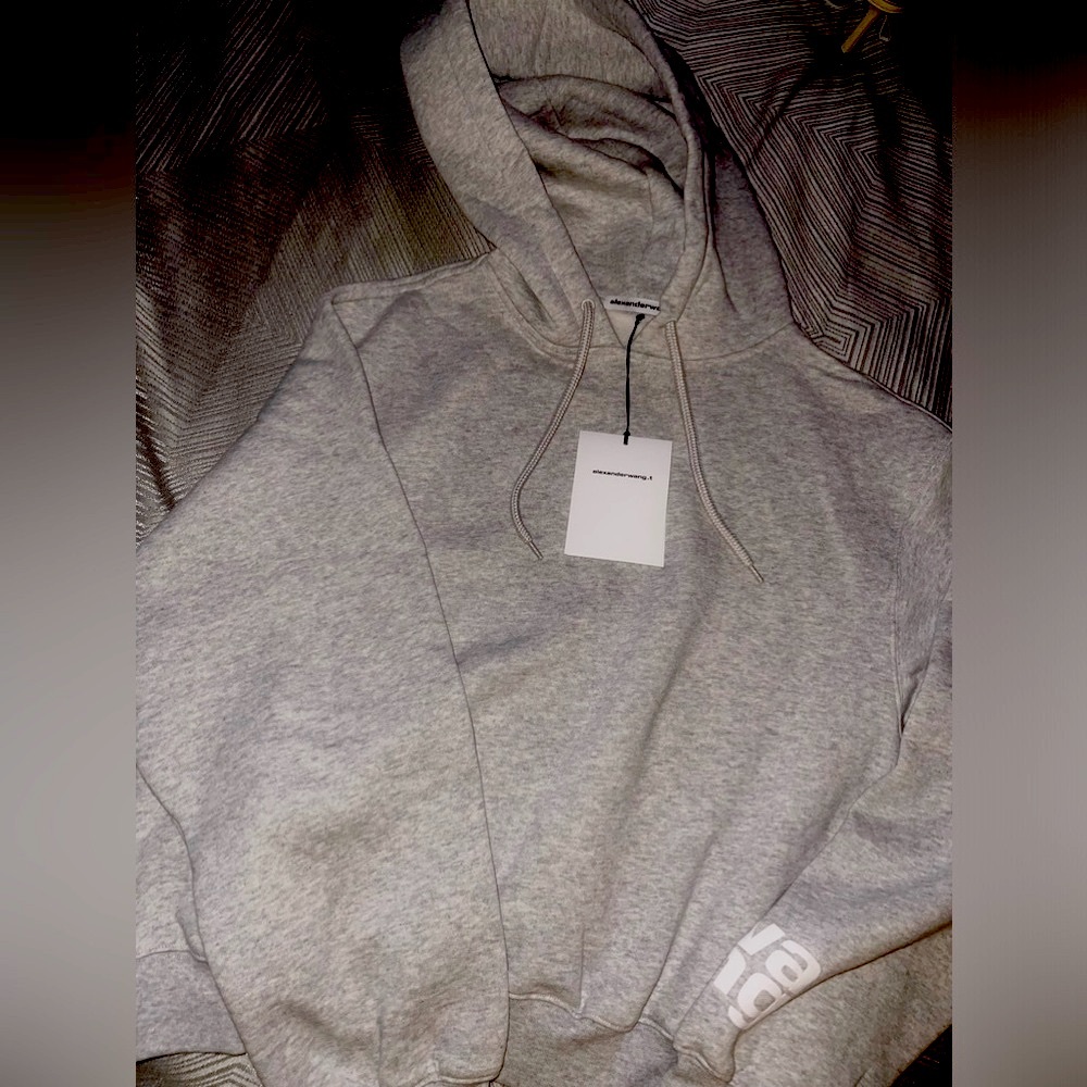 Alexander Wang logo women’s hoodie size xs